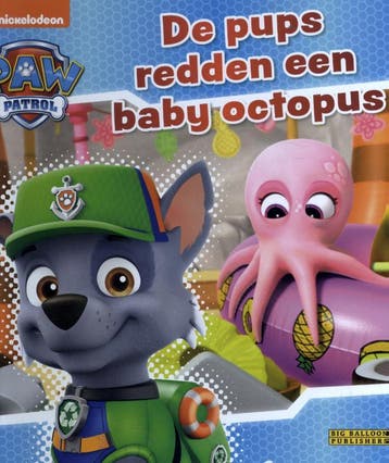De pups redden de baby octopus / Paw Patrol - en en, Verzenden, Zo goed als nieuw, En en