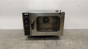 RVS Zanussi FCF E6-0 Combisteamer 6 x 1/1 GN 7.7 kW 400V, Ophalen of Verzenden, Gebruikt