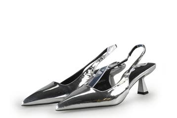 Sacha Slingbacks in maat 36 Zilver, Overige kleuren, Verzenden, Zo goed als nieuw, Sacha