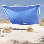 vidaXL Strandluifel met zandankers 304x300 cm blauw, Verzenden, Nieuw, Tot en met 2