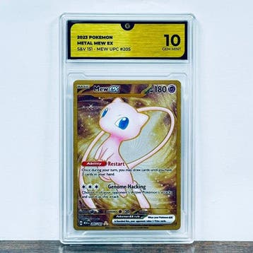 Pokémon Graded card - Metal Mew 205 - Pokemon - GG 10, Nieuw