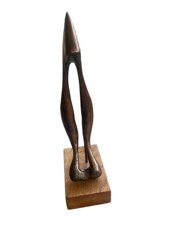 Alberto Sánchez (1895-1962) - sculptuur, Pájaro bebiendo