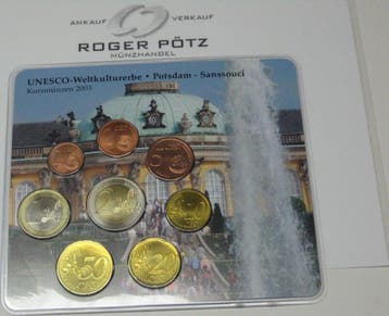 Brd 3,88 Euro 2003 Sonder Kms Unesco Potsdam Sanssouci st..., Verzenden