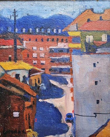 Post Fauvist School (XX) - NO RESERVE - Colorful Urban