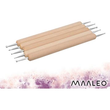 Maaleo Boetseerset 30 stuks met 1 kg zelfhardende klei, m..., Ophalen of Verzenden, Nieuw