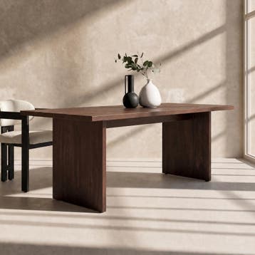 *WOONWINKEL* Walnoot Eettafel Minimalistisch 180x90 Cm, Verzenden, Nieuw