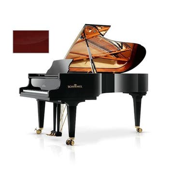 Schimmel Konzert K219 T MP messing vleugel, Muziek en Instrumenten, Piano's, Nieuw, Bruin, Vleugel