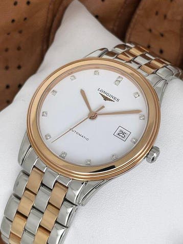 Longines - Flagship Classic 38.5 Diamonds Automatic -, Nieuw