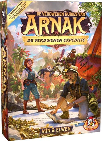 De Verdwenen Ruïnes van Arnak - De Verdwenen Expeditie |, Hobby en Vrije tijd, Gezelschapsspellen | Bordspellen, Verzenden, Nieuw