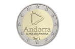 2 euro Pyreneeën 2017 - Andorra, Postzegels en Munten, Munten | Europa | Euromunten, Verzenden