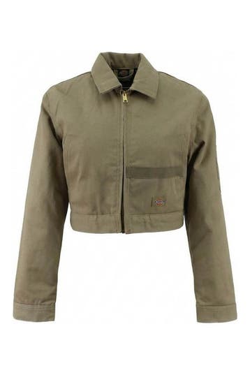 Dickies Jas in maat XS Beige, Dickies, Verzenden, Zo goed als nieuw, Beige
