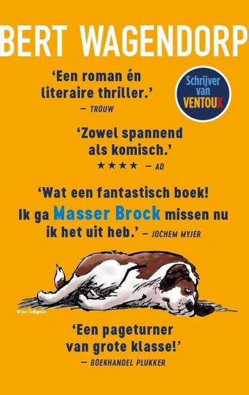 Masser Brock - Bert Wagendorp 9789025449612, Verzenden, Gelezen, Bert Wagendorp