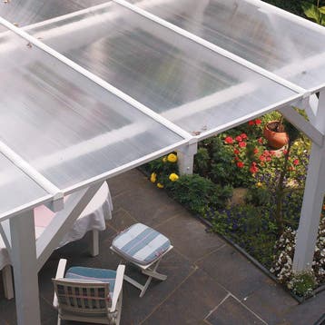 Polycarbonaat platen | Kanaalplaat 10 mm | Helder, Verzenden, Nieuw, Overige materialen, Minder dan 20 mm