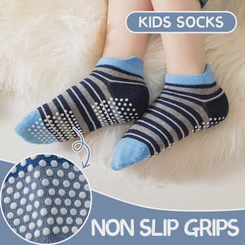 9 Paar Babysokken Jongens - Antislip Enkel Sokken met Auto P, Verzenden, Nieuw