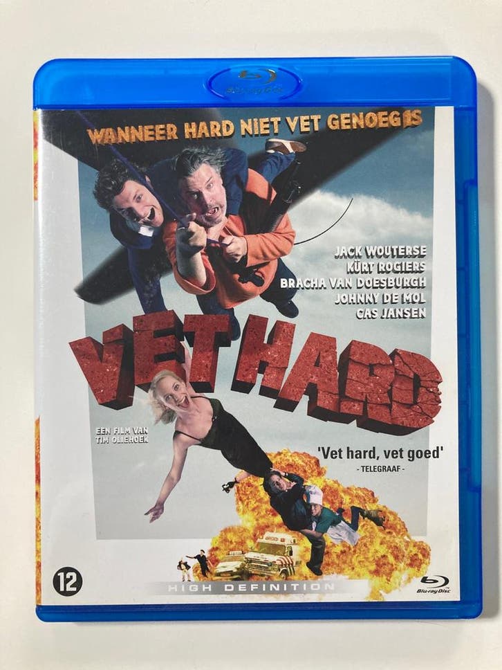 VET HARD (BLURAY), Cd's en Dvd's, Blu-ray, Gebruikt, Verzenden