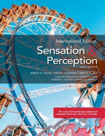 Sensation and Perception 9780197551967, Zo goed als nieuw