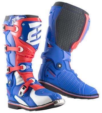 Bogotto MX-7 S Crosslaarzen Wit Rood Blauw, Laarzen, Nieuw met kaartje, Bogotto, Heren
