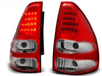 Achterlichten Toyota Land cruiser 120 03-09 Rood, Ophalen of Verzenden, Nieuw