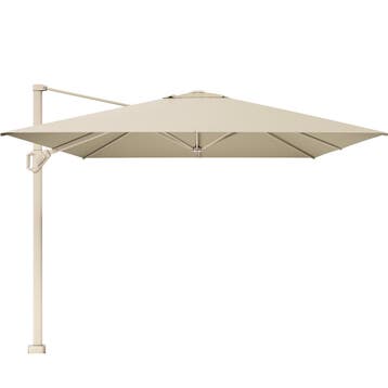 Challenger T1 premium parasol 400x300 cm sandstone champagne, Tuin en Terras, Ophalen of Verzenden, Nieuw