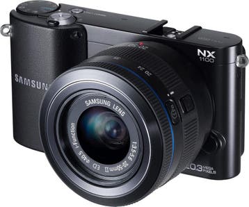 Samsung NX1100 Camera + 20-50mm i-Function f/3.5-5.6 Lens -, Audio, Tv en Foto, Fotocamera's Digitaal, Verzenden, Zo goed als nieuw