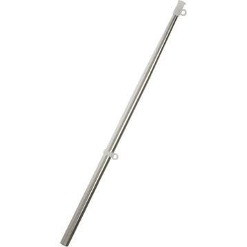 Vlaggenstok Rvs 80cm x 25mm, Watersport en Boten, Ophalen of Verzenden, Nieuw