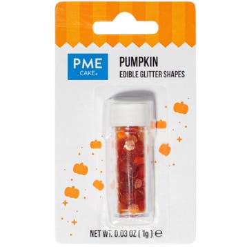 PME Halloween Eetbare Glitters Pompoen 1g, Verzenden, Nieuw