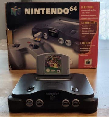 Nintendo - Nintendo 64 - Nintendo 64-Console completa in, Nieuw