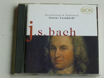 Bach - Inventionen & Sinfonien / Gustav Leonhardt, Cd's en Dvd's, Ophalen of Verzenden, Zo goed als nieuw