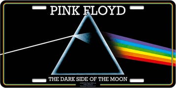 Pink Floyd Dark Side of the Moon - USA Nummerplaat off merch, Ophalen of Verzenden, Nieuw, Poster, Artwork of Schilderij