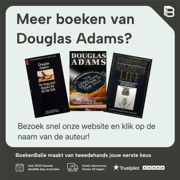 Het leven, het heelal en de rest / Hitchhikers guide / 3, Boeken, Verzenden, Zo goed als nieuw, Douglas Adams