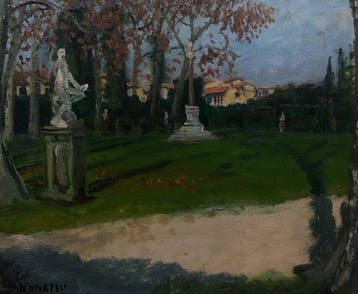 Masuki Komatsu () (1904–2002) - The Garden of Boboli