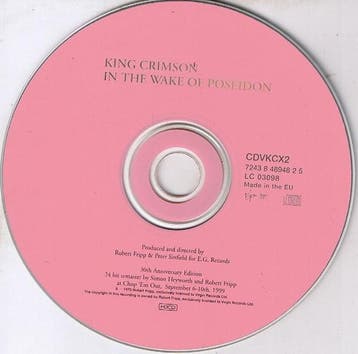 King Crimson – In The Wake Of Poseidon (CD, 2000), Cd's en Dvd's, Cd's | Rock, Ophalen of Verzenden, Gebruikt