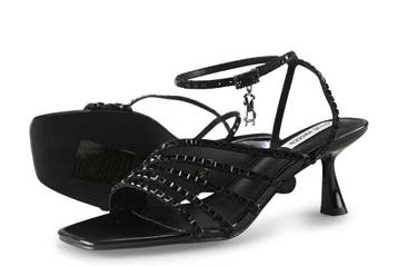 Steve Madden Sandalen in maat 40 Zwart, Verzenden, Zwart, Steve Madden, Sandalen of Muiltjes