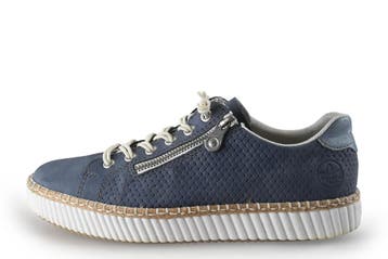 Rieker Veterschoenen in maat 40 Blauw, Kleding | Dames, Schoenen, Overige typen, Zo goed als nieuw, Rieker, Verzenden