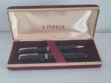 Parker - Vacumatic plume en or 18 cts (vintage) (stylo à, Nieuw
