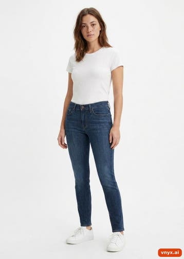 Levis Jeans Dames maat WW30 / L30 Blauw Vintage, Ophalen of Verzenden, Nieuw