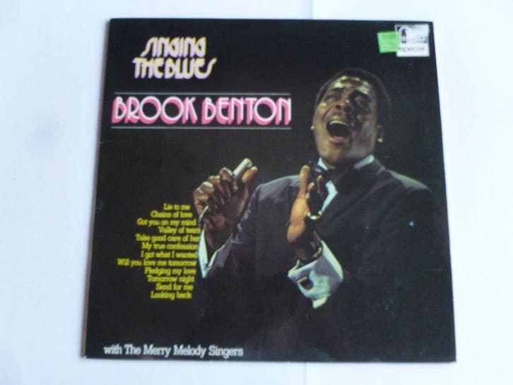 Brook Benton - Singing the Blues (LP), Cd's en Dvd's, Vinyl | Pop, Zo goed als nieuw, Ophalen of Verzenden