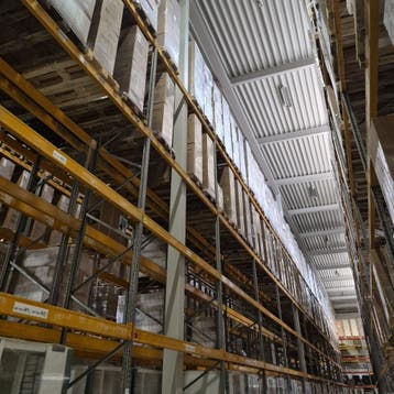 Gebruikte Esmena palletstelling 3800x3600x1100 mm (hxbxd) 2