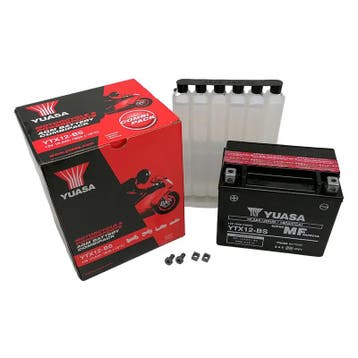 Accu YTX12-BS - MP3 / GTS / GTV - Yuasa, Ophalen of Verzenden, Nieuw