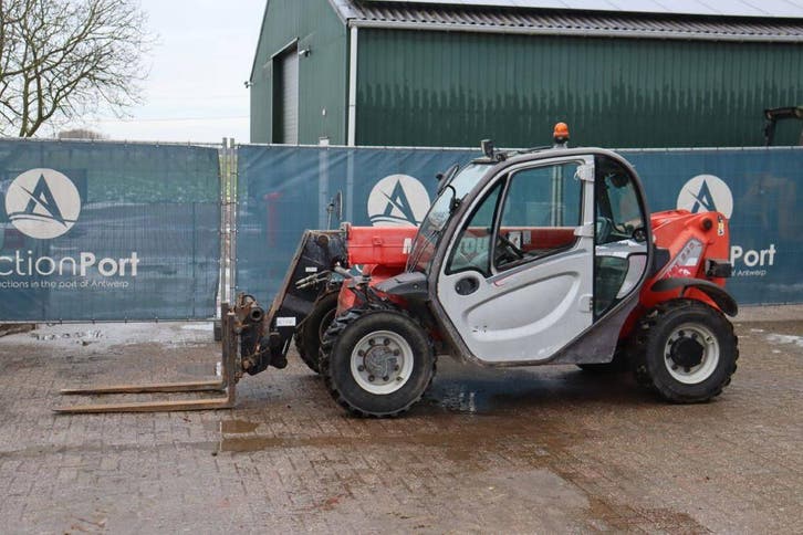 Veiling: Verreiker Manitou MT625 Diesel 55kW 2500kg 6m 2011, Zakelijke goederen, Machines en Bouw | Kranen en Graafmachines, Verreiker