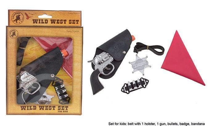Western Cowboy set, Hobby en Vrije tijd, Feestartikelen, Nieuw, Ophalen of Verzenden
