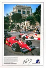 Mclaren - Monaco Grand Prix - Alain Prost - 1984 - Print, Verzamelen, Automerken, Motoren en Formule 1, Nieuw