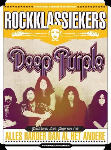 Deep Purple / Rock Klassiekers - Jaap van Eik 9789074274739, Boeken, Verzenden, Gelezen, Jaap van Eik