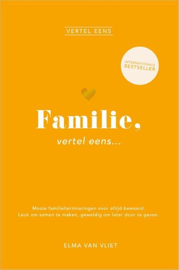 Familie, Vertel Eens | Elma Vliet | Nieuw, Ophalen of Verzenden, Nieuw, Elma Vliet