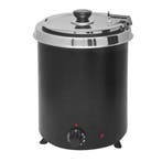 GGM Gastro | Soepketel - 5L - zwart | SWH57S | SWH57S, Verzenden, Nieuw in verpakking, Fornuis, Frituur en Grillen