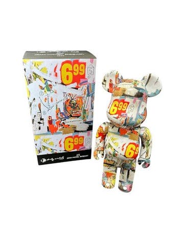 Medicom Toy - Be@rbrick 400% & 100%Andy Warhol x JEAN-MICHEL