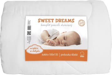 Sweet Dreams BABY dekbed - 100 x 135 cm / 40 x 60 cm -, Verzenden, Nieuw