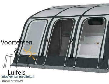 Magnum Air Force 390 - air voortent - opblaasbare voortent, Ophalen of Verzenden, Zo goed als nieuw