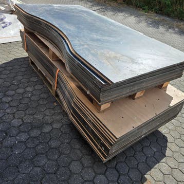 20+14 trespa volkern platen 13 mm dik afm 200/180x90 cm (all, Ophalen of Verzenden, Nieuw