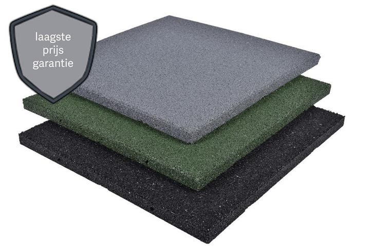 Rubber Tuin / Terras en Speel Tegels! Aanbieding!, Tuin en Terras, Tegels en Klinkers, Terrastegels, Nieuw, Rubber, Ophalen of Verzenden
